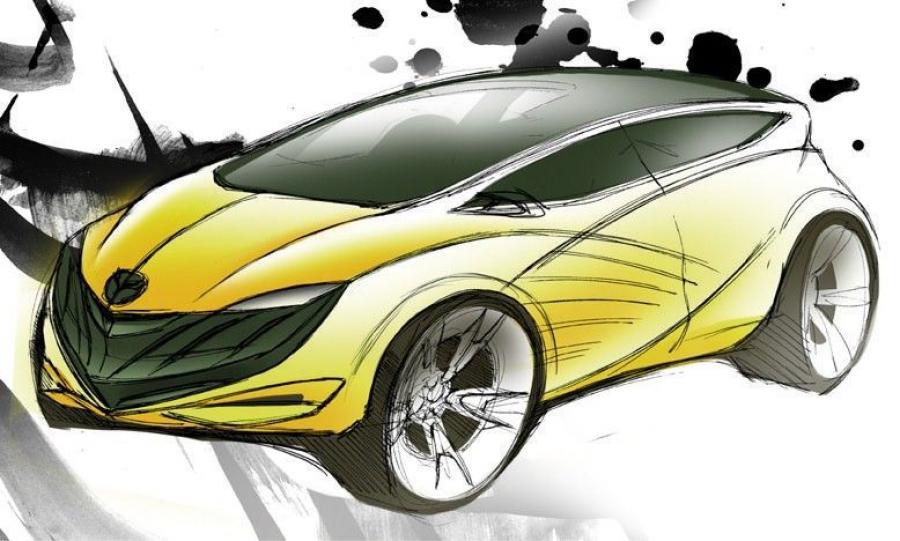  Mazda Hakaze Concept 2007 года  (фото 39 из 106)
